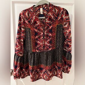 Beautiful Anthropologie peasant blouse size M